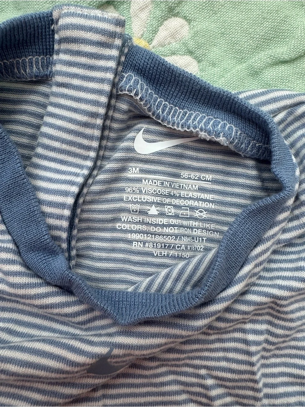 Nike Bamboo Rompers